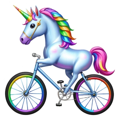 unicorn bike sticker