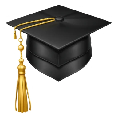 educational project, graduation cap sticker
