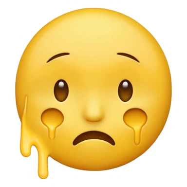 yellow emoji in pain sticker