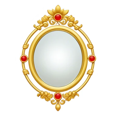 chinese gold mirror sticker