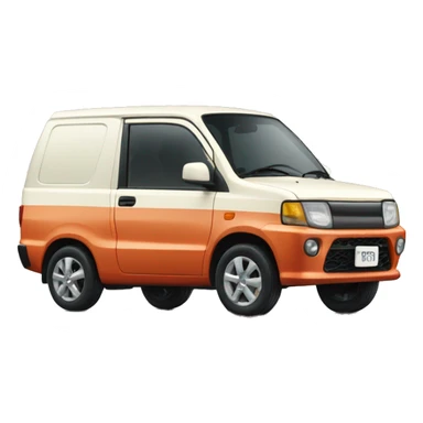 Japanese Kei car truck  sticker