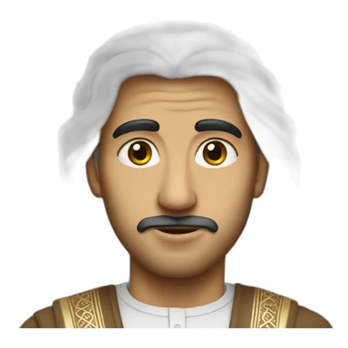 a man from saudi arabia sticker