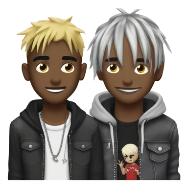 Xxxtentacion and lil peep sticker