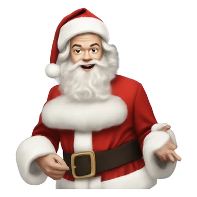 harry styles as santa claus sticker