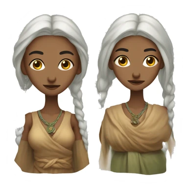 Bulgarian female mystic and sage sticker