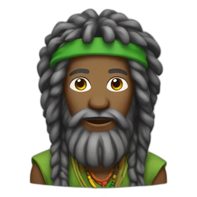 rastaman sticker