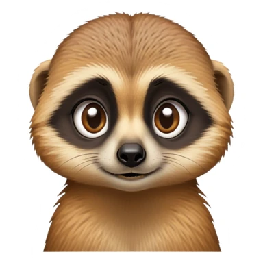 Annoyed meerkat  sticker