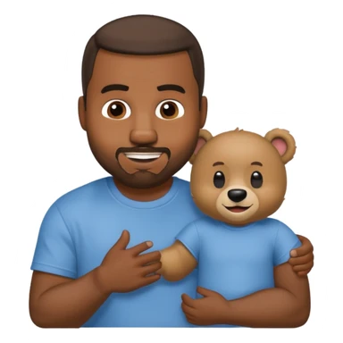 kanye west bear man sticker