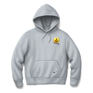 Grey Stussy Nike hoodie  sticker