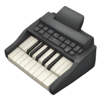 Clavier sticker