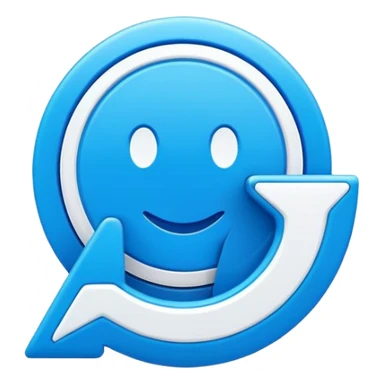 Graphic design, Ingosstrakh brand style, modern, neon blue and white colors, 80s style elements like callouts and bold fonts, minimalist, corporate, white background, high quality, 4k sticker