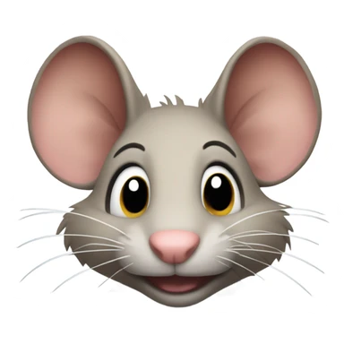 ratty slyly grins plotting sticker