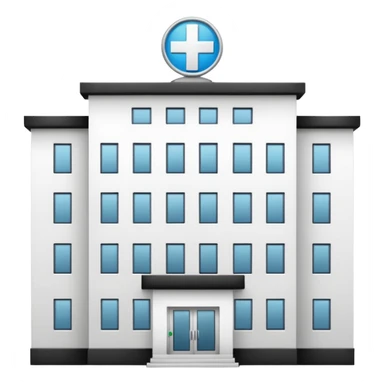 HOSPITAL desde fuera sin cuadro  sticker