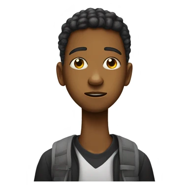 Imagine the face of a teenager when they want to tell their father that they hate the new school they’ve been transferred to. Their expression might show frustration, sadness, fear, and yet a glimmer of hope sticker