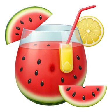 Summer watermelon and lemonade  sticker