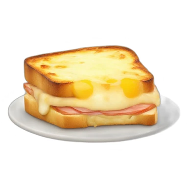 croque monsieur sticker