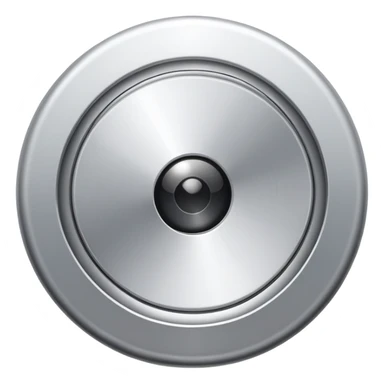silver zoom icon sticker