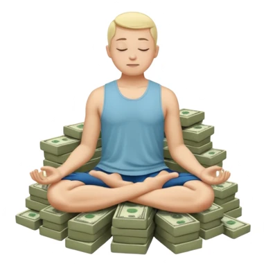 медитация на деньги
 sticker