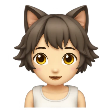 neko-girl sticker