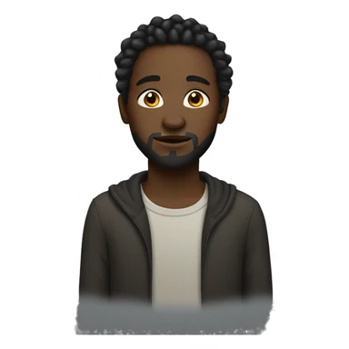 Make a black male with dread  sticker