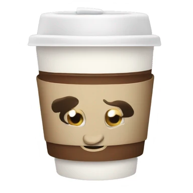 coffee cup to go sticker