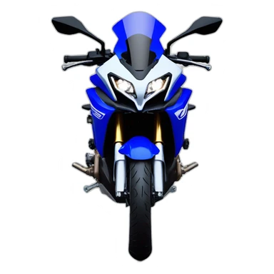 Yamaha tracer 7 icon performance blue and silver sticker