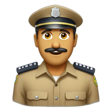 Telugu-kakhi-police sticker