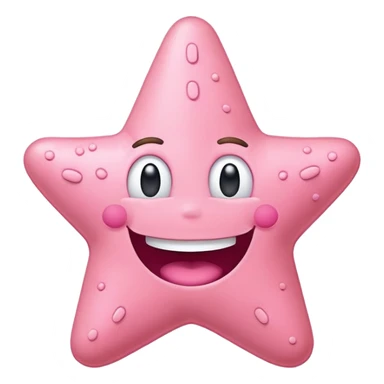 Patrick Star from SpongeBob sticker