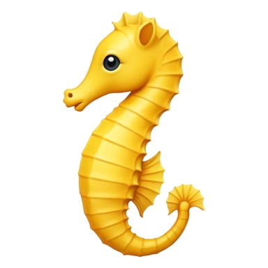 Create a seahorse emoji sticker
