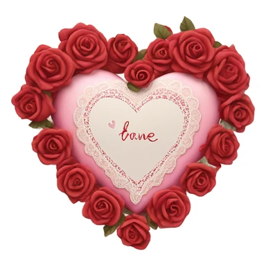 vintage valentine’s day card sticker