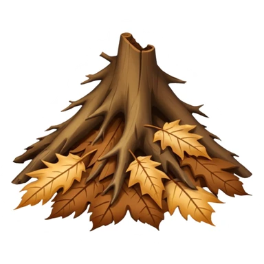 Folhas de árvore soltas (sem a árvore) sticker