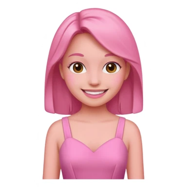 بنات ورديات sticker