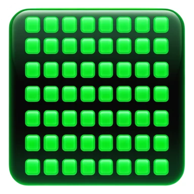 green code matrix sticker