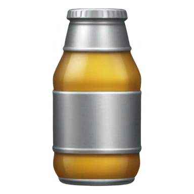 lata de metal con alcohol solido sticker