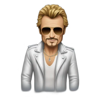 Johnny Hallyday  sticker