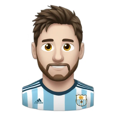 Messi argentina sticker