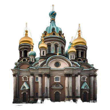 Isaakiyevsky Cathedral from St. petersburg sticker