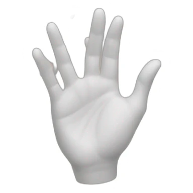 Cœur avec les mains sticker