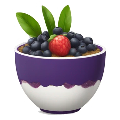 One açai bowl  sticker