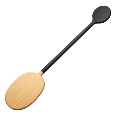 Black spanking-paddle sticker