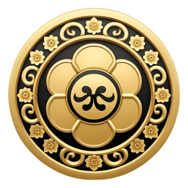 fujiwara clan kamon sticker