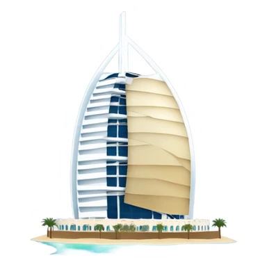 Burj al arab sticker