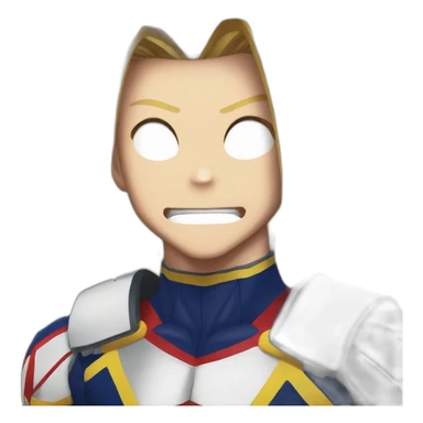 my hero academia all might sticker