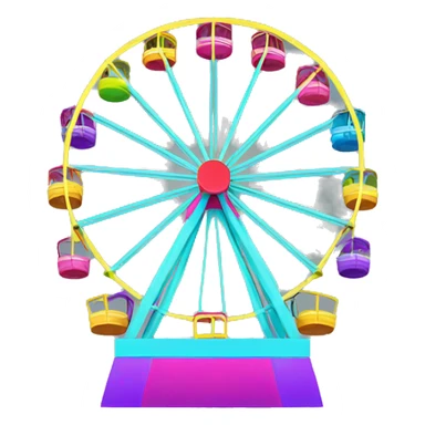 ferris wheel sticker