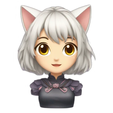 neko-girl sticker