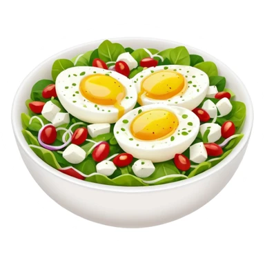 Egg, Labneh and Sumac Salad Bowls
 sticker