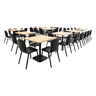 Corporate canteens as buildong sticker