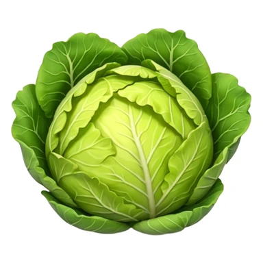 mini yellowish cabbage  sticker