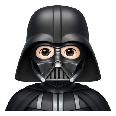 Happy Darth Vader sticker