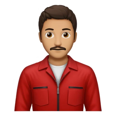 Tokyo in the la casa de papel TV show sticker